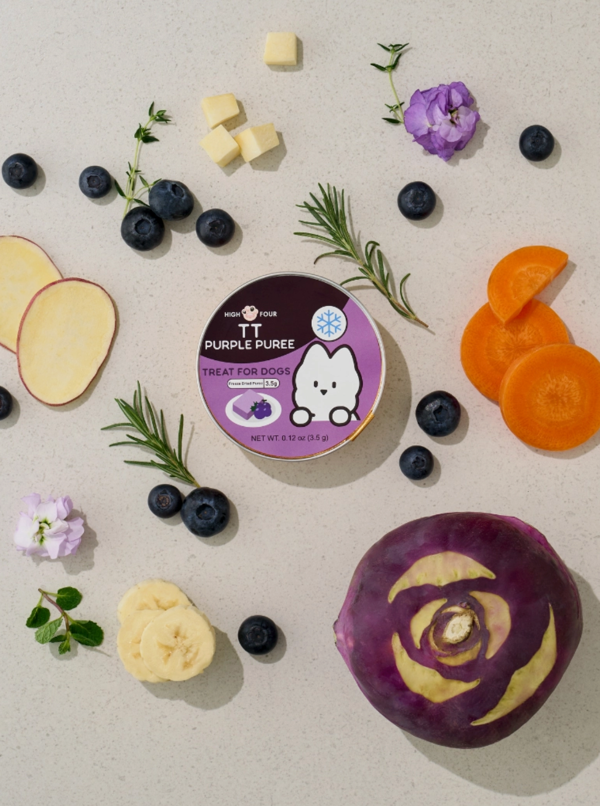 Wholesome Purple Puree For Dogs