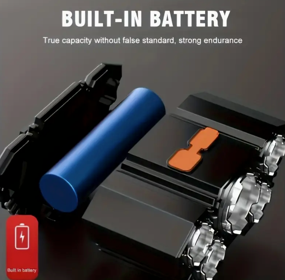 Rechargeable LED headlamp