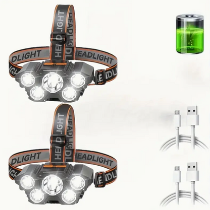 Rechargeable LED headlamp