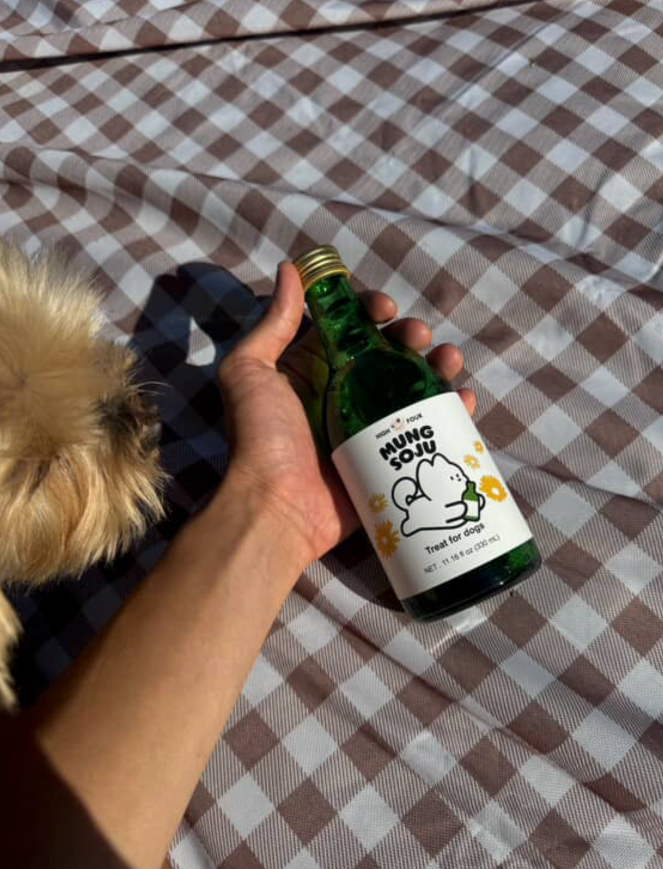Soju For Dogs!  Non-Alcoholic Vitamin Dog Soju