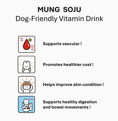 Soju For Dogs!  Non-Alcoholic Vitamin Dog Soju