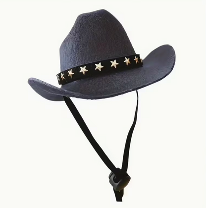 Cowboy/girl Hat Only-Black-SMALL