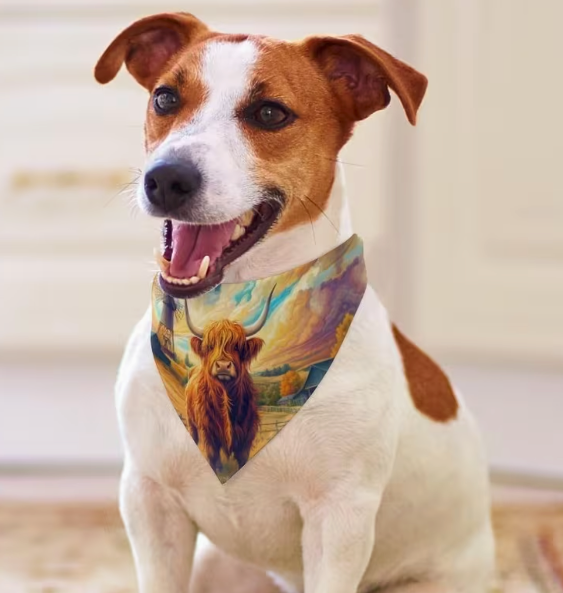 Highland Cow Bandana
