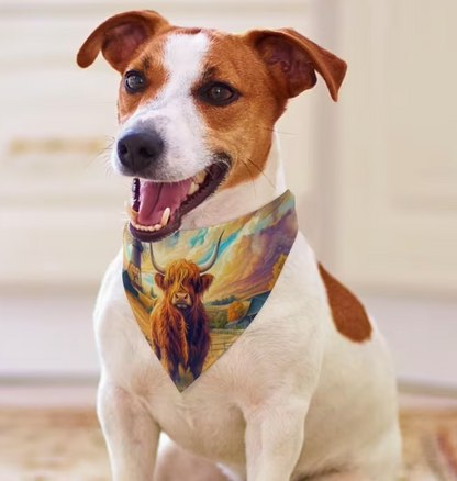 Highland Cow Bandana