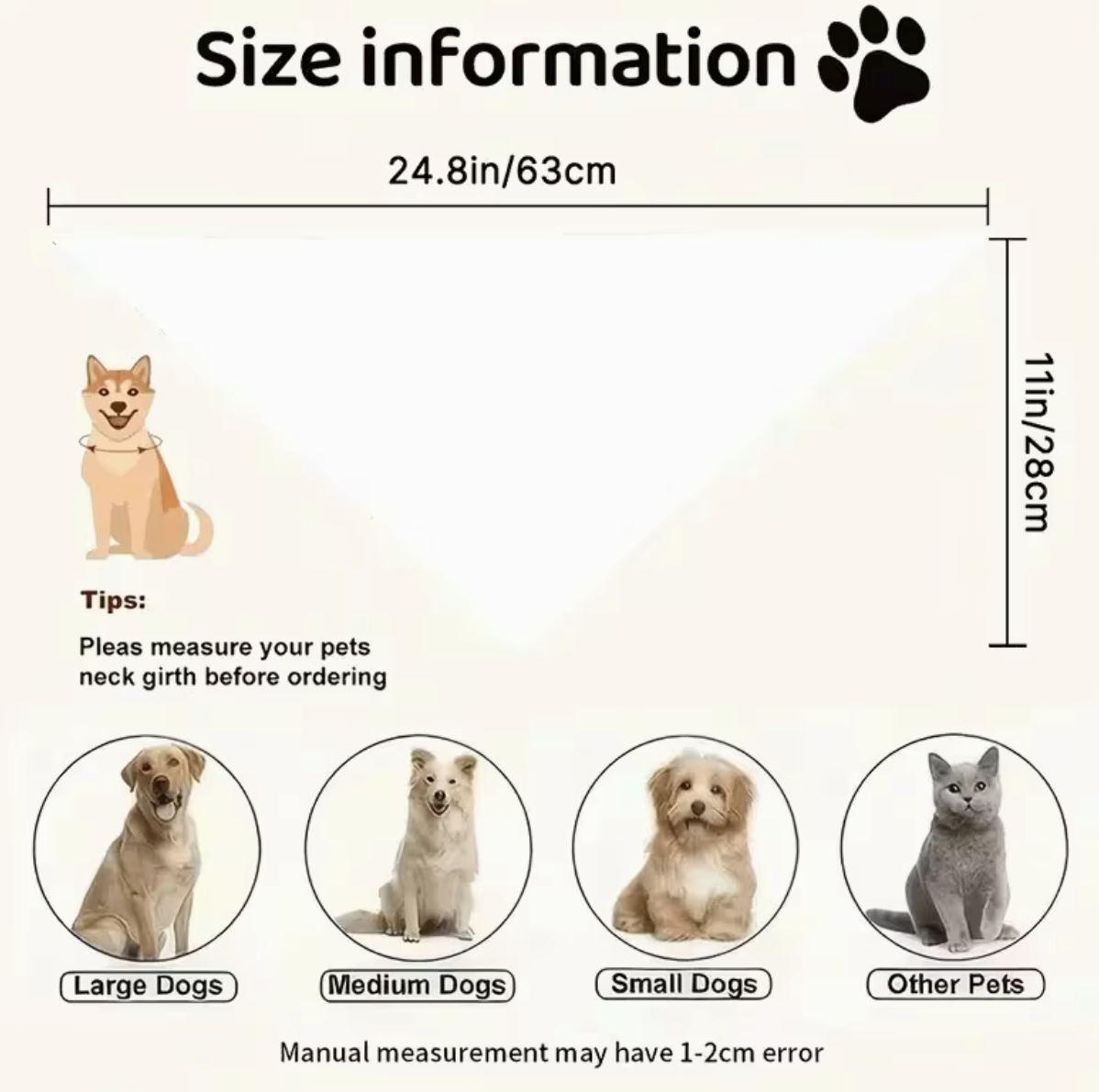 Highland Cow Bandana