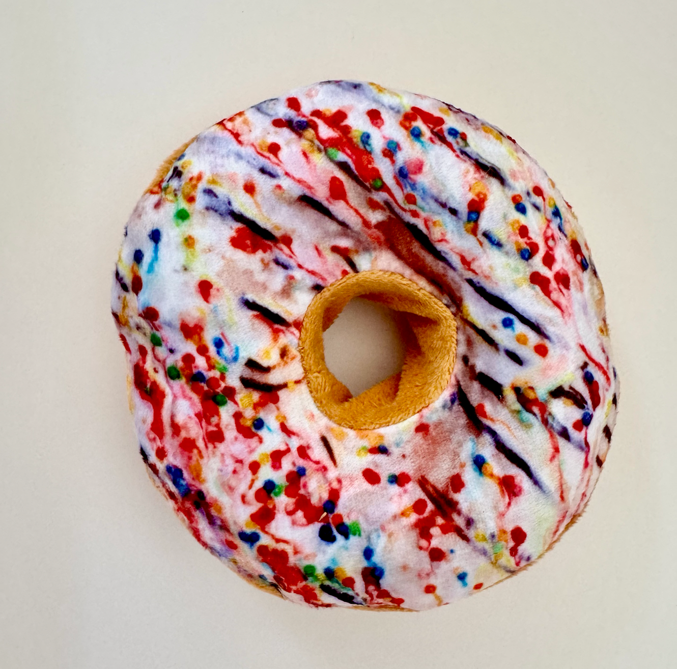 Single Doughnut dog toy