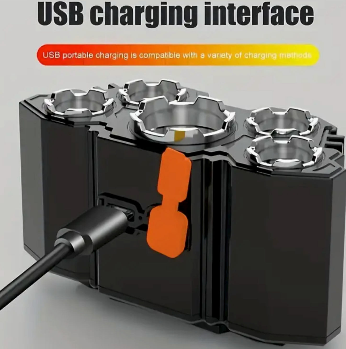 Headlamp USB Rechargeable