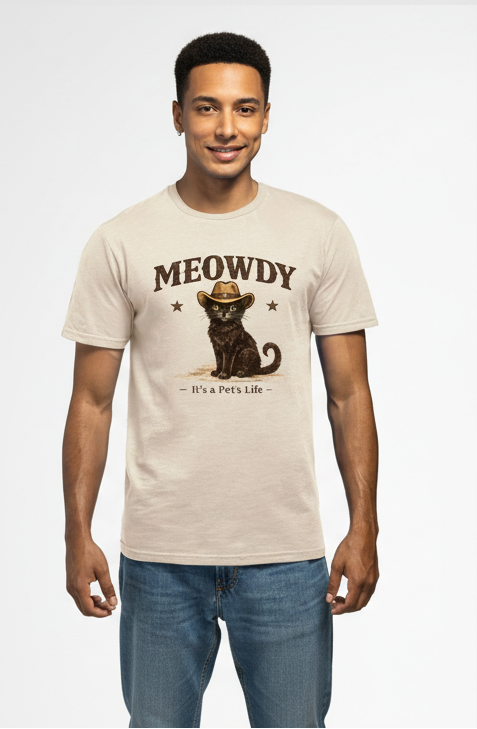 Meowdy unisex T-shirt