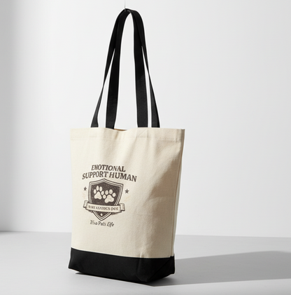 Emotional Support Human Tote Bag