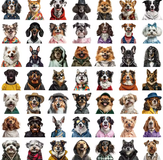 Cat and Dog Stickers