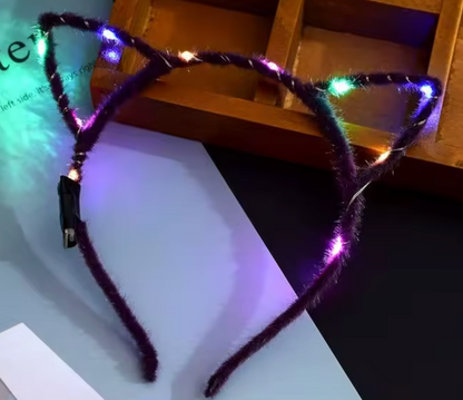 LED Cat Ears Head Band