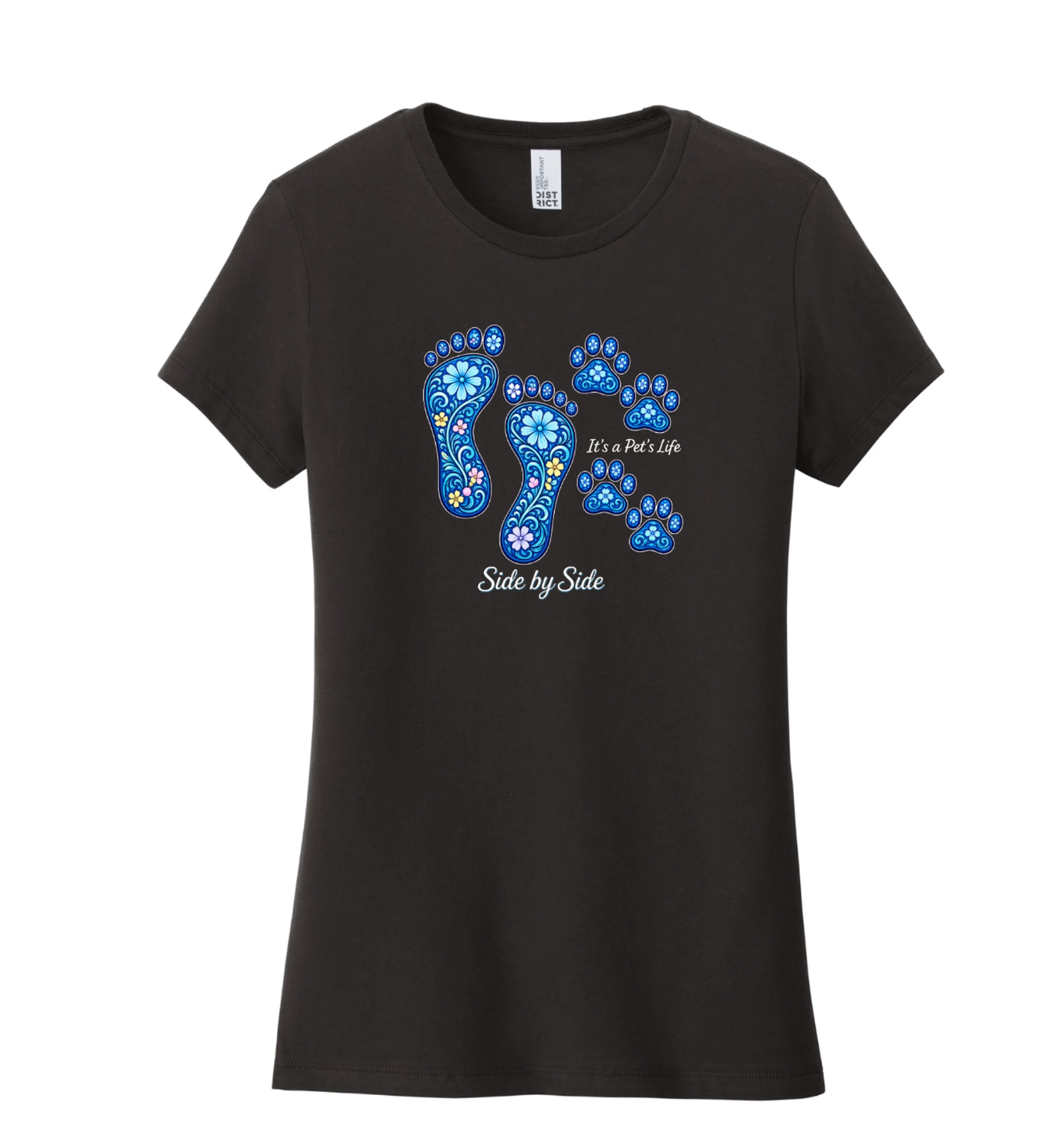 Side by Side Womans T-shirt