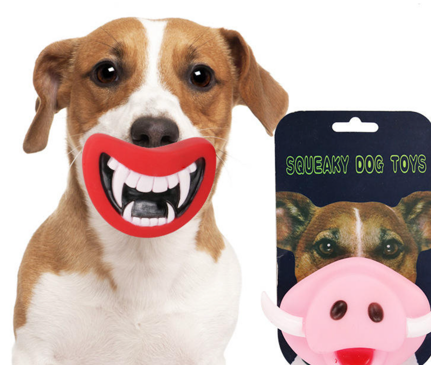 Funny mouth teeth for dogs