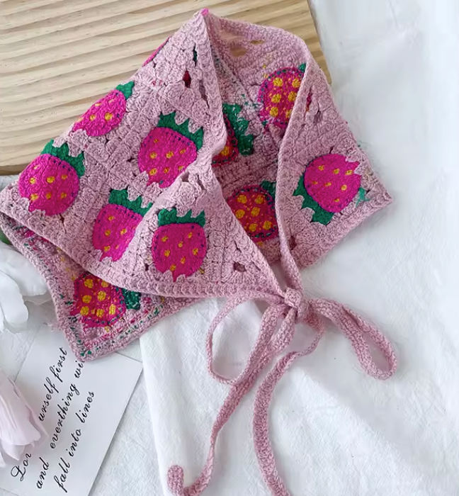 Handmade Crochet Bandanas