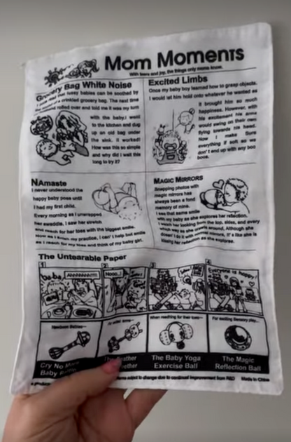 Crinkle Newspaper toy