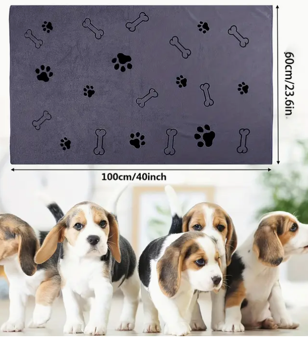 Large Microfiber Pet Towel