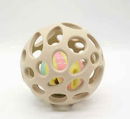 Silicone Pet Toy with Bells