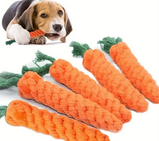 Carrot Rope Toy