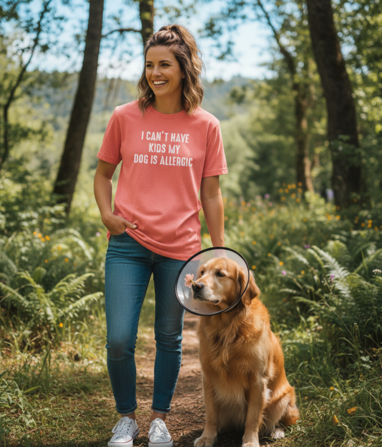 I Can't Have Kids My Dog Is Allergic: Coral