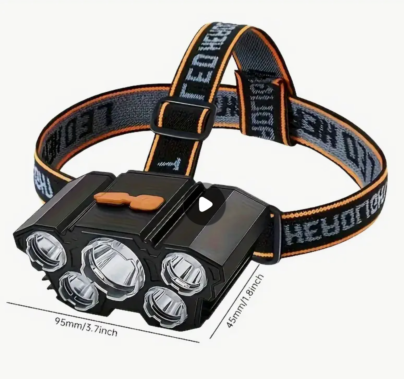 Rechargeable LED headlamp