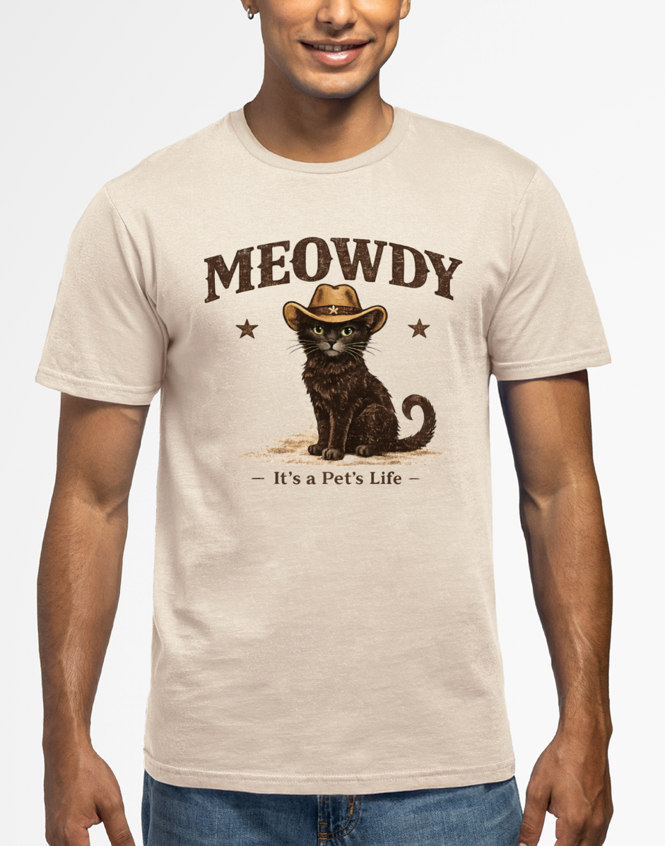 Meowdy unisex T-shirt