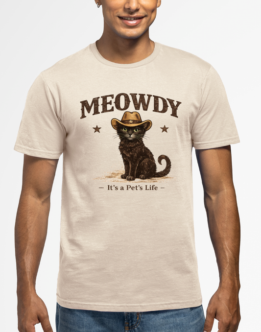 Meowdy unisex T-shirt