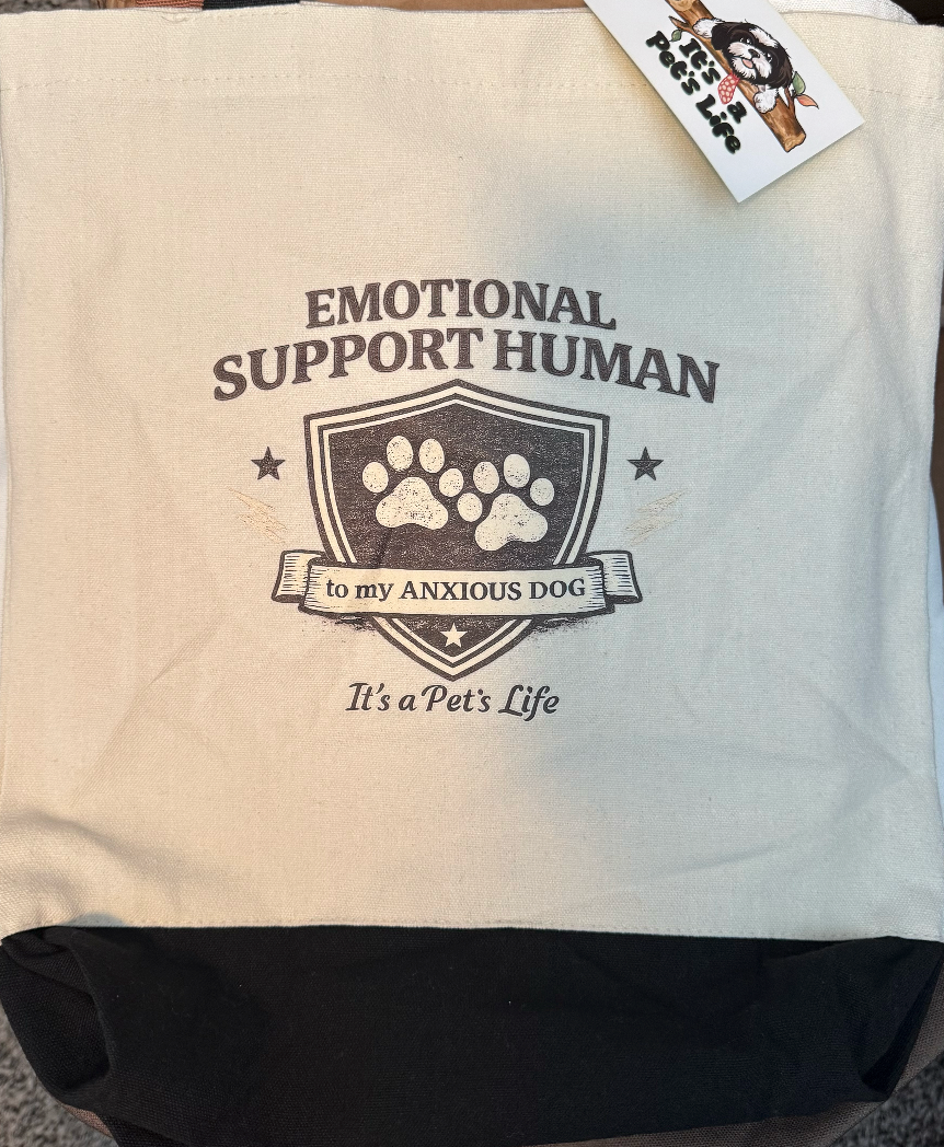 Emotional Support Human Tote Bag