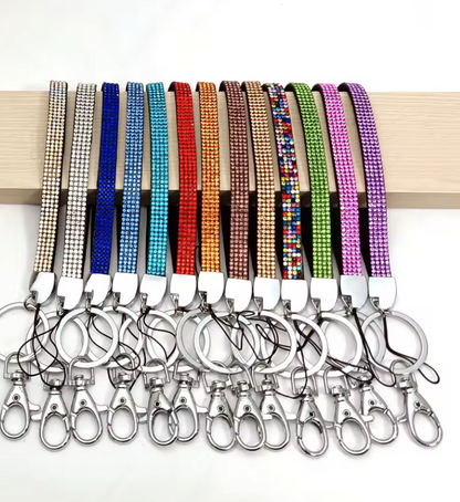 Rhinestone wristlet
