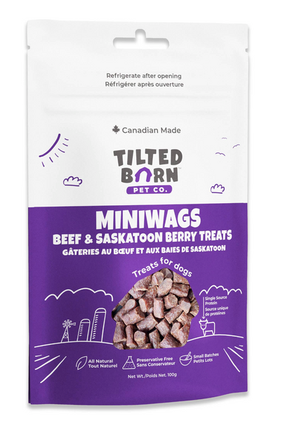 Beef & Saskatoon Miniwags Treats