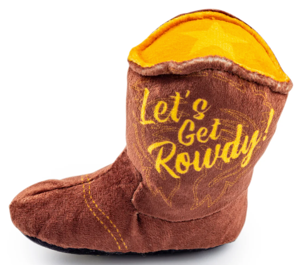 Kitty boots and hats-brown
