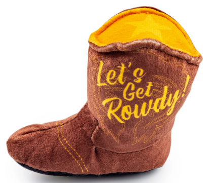 Kitty boots and hats-brown