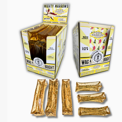 Mighty Marrows Collagen Dental Chew 3 Sizes