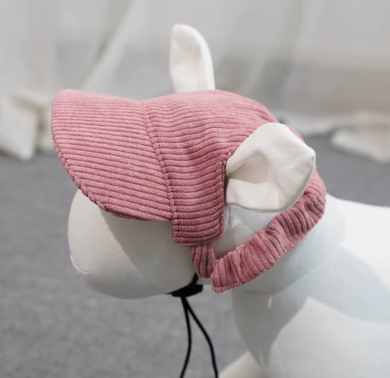 Corduroy Pet Ball Cap