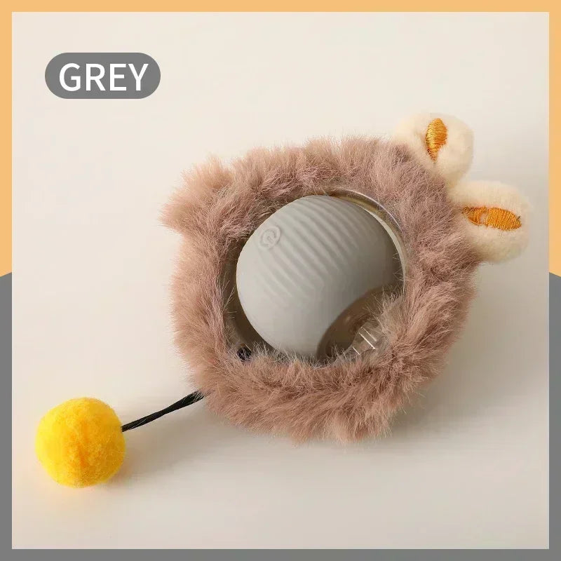 Interactive cat toy ball