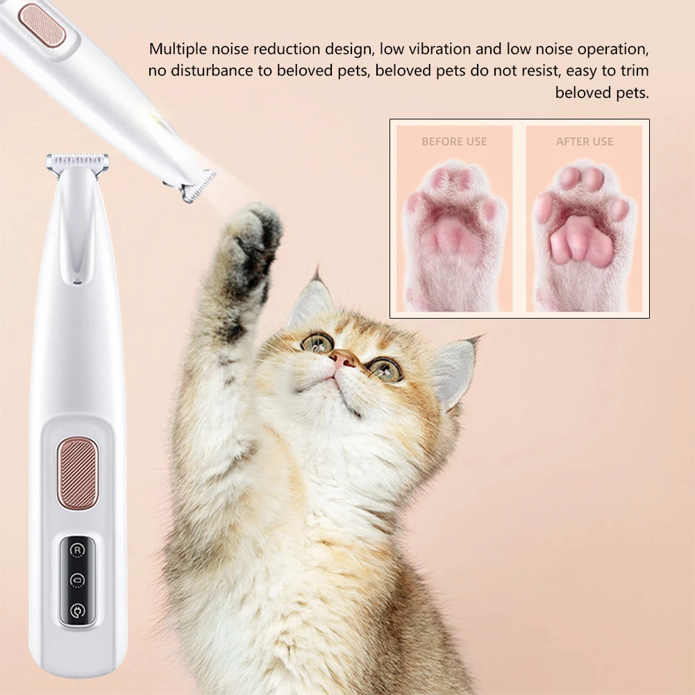 Rechargeable LED Pet Nail Trimmer