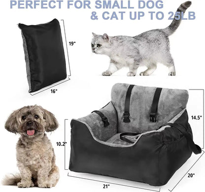 Pet Car Seat Booster Bed