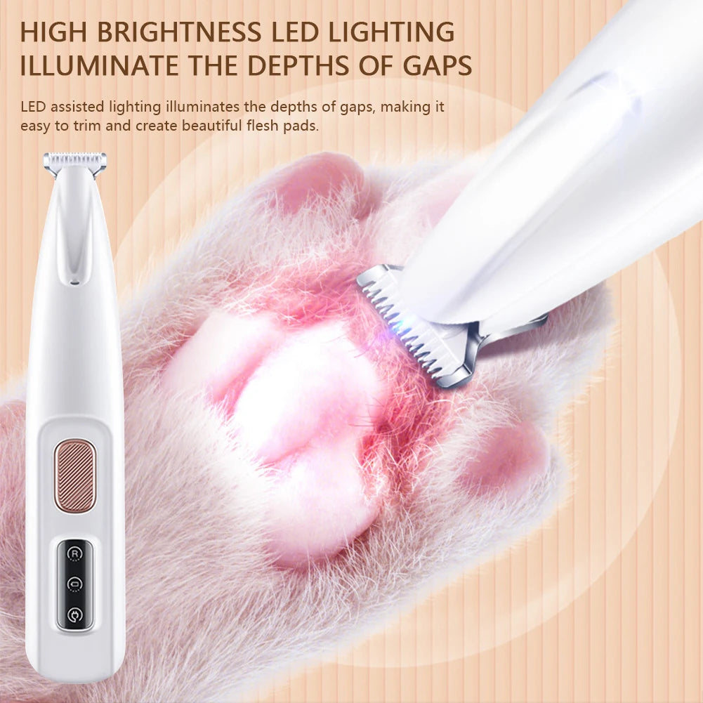 Rechargeable LED Pet Nail Trimmer