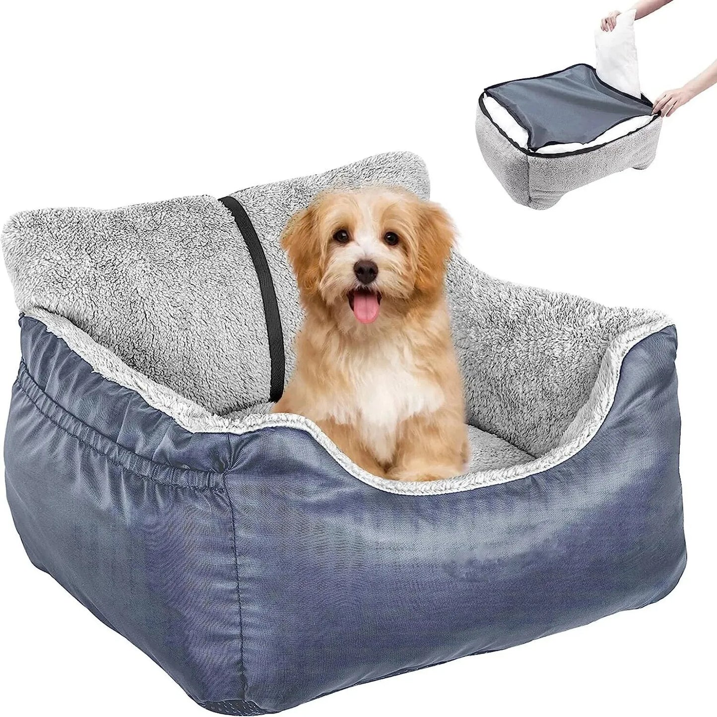 Pet Car Seat Booster Bed