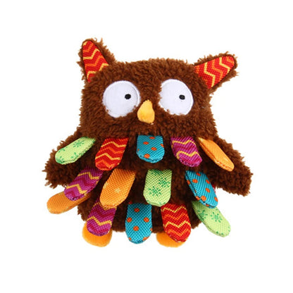 Cute Owl Fleece Toy with tags