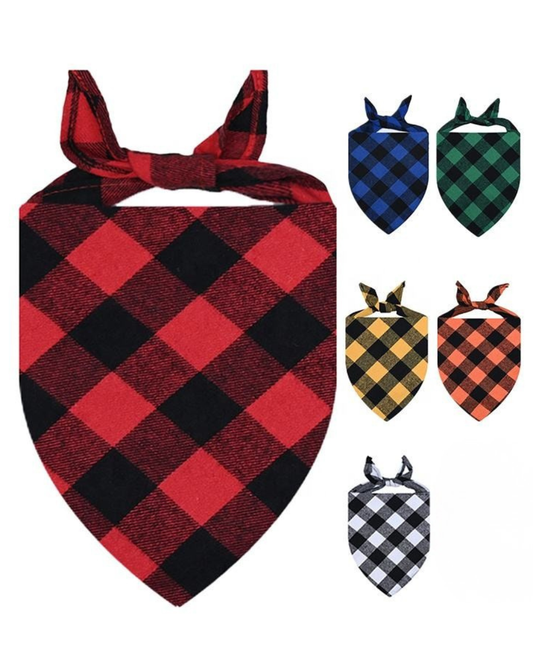 Plaid bandanas