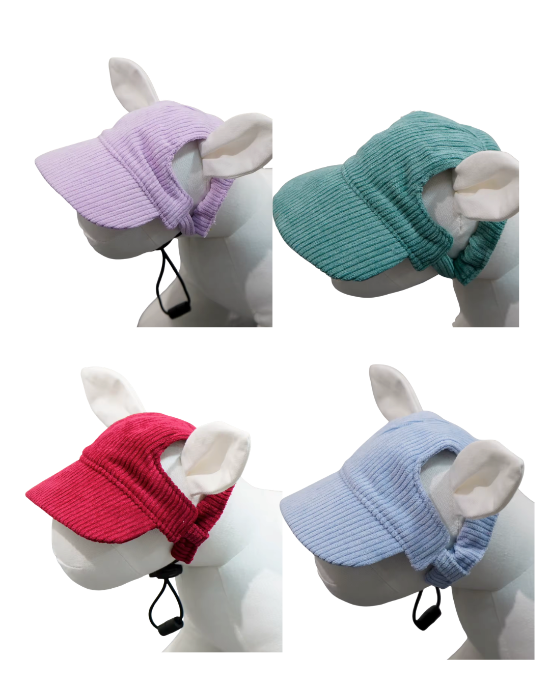 Corduroy Pet Ball Cap