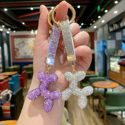 Balloon dog Rhinestone wristlet
