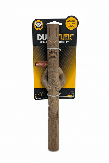 DuraFlex Tiki Stick Dog Toy