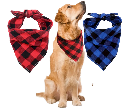 Plaid bandana