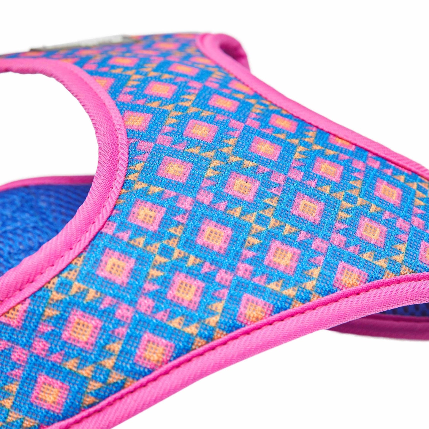 Southwestern Tribal Dog Harness Pink