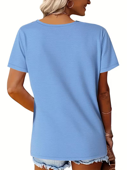 Never Walk Alone T-Shirt -Blue