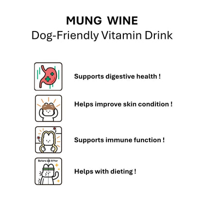Wine for Dogs! - Non-Alcoholic Vitamin Dog Wine