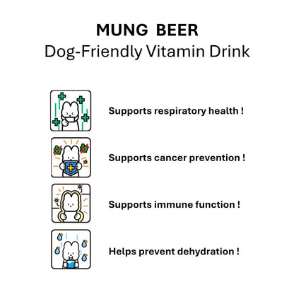 Beer for Dogs! Non-Alcoholic Vitamin Dog Beer
