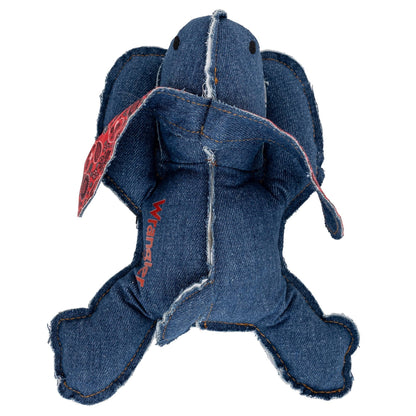 Wrangler Bunny Denim Plush Toy