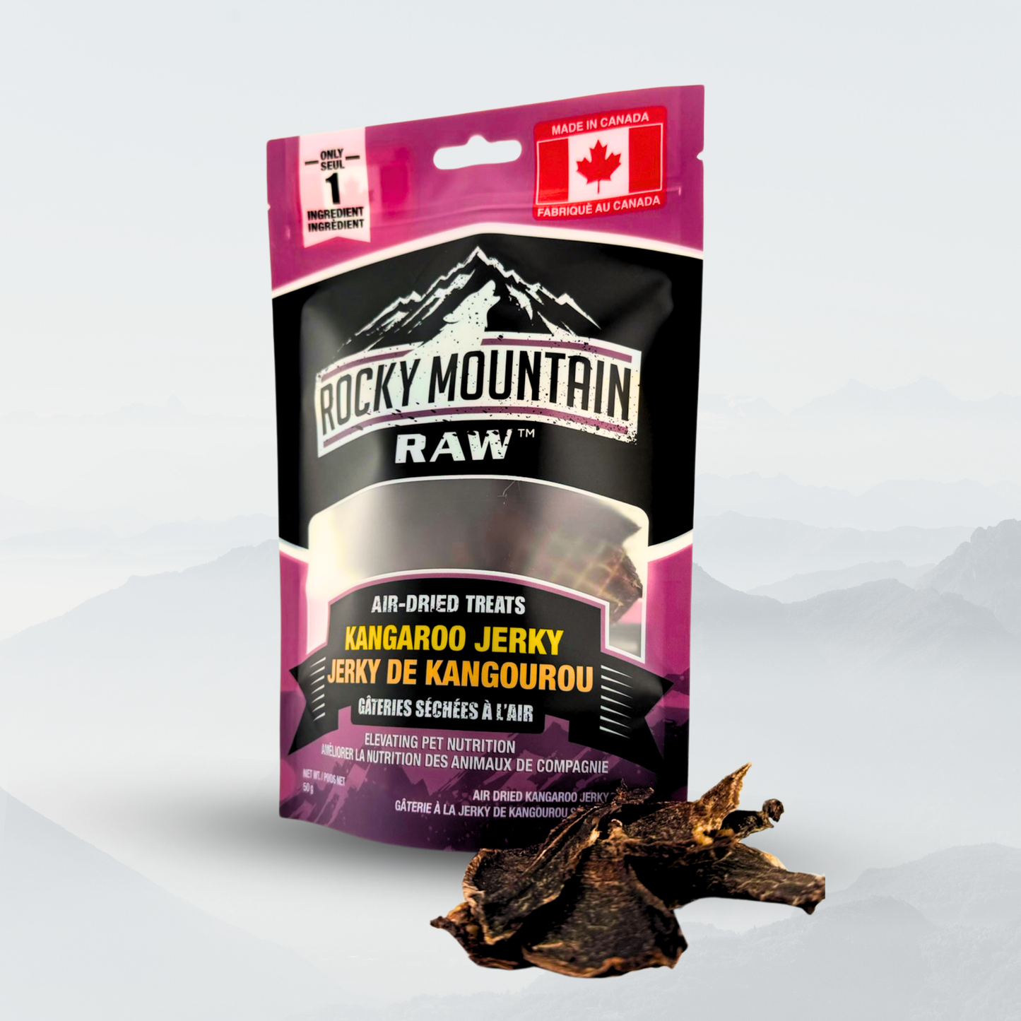 Air-Dried Kangaroo Jerky 50g